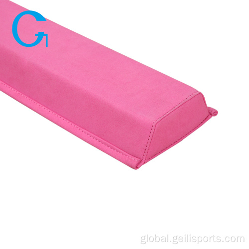 Suede Fabric Balance Beam Gymnastic Folding Toddler Balance Beam Supplier